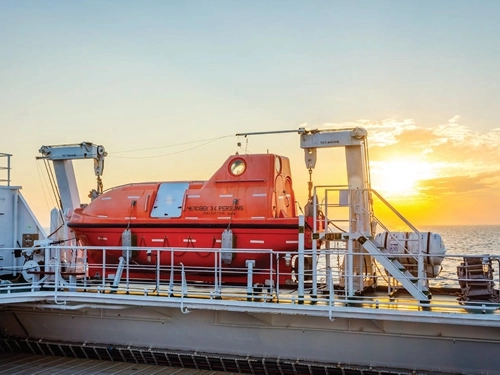 Photograph of a lifeboat